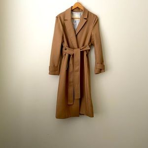 Maje Trench Camel Coat
